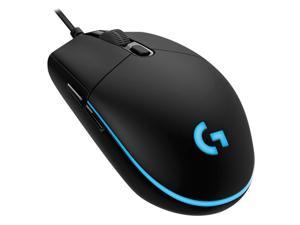Logitech G Pro 16000DPI RGB Illumination Macro Programming Wired Optical Gaming Mouse, Length: 1.8m (Black)