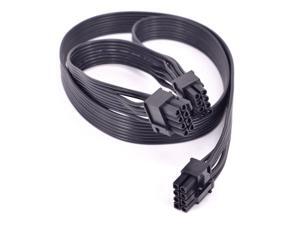 PCI express GPU 8pin to Dual 6+2Pin 8 Pin Power supply Cable PCI-e Graphics card 8pin 1 to 2 power cord For Corsair CS series