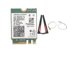 With AC88U 8dbi Antennas set + Wireless Intel Wi-Fi AX200 Bluetooth 5.0 802.11ax/ac MU-MIMO 2x2 Wifi NGFF Card AX200NGW With AC88U 8dbi Antennas set + Wireless Intel Wi-Fi AX200 Bluetooth 5.0 802.11ax/ac MU-MIMO 2x2 Wifi NGFF Card AX200NGW