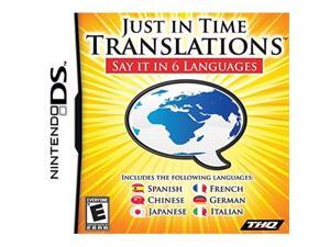 Just In Time Translations - Nintendo DS Just In Time Translations - Nintendo DS
