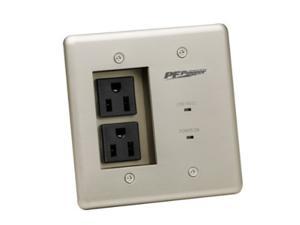 Panamax MIW-POWER-PRO-PFP Power Outlet Faceplate - Silver