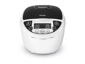 T-fal RK705851 10-In-1 Rice and Multicooker with 10 Automatic Functions and Delayed Timer, 10-cup, White