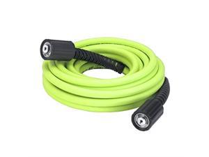 Flexzilla Pressure Washer Hose with M22 Fittings 1/4 in. x 25 ft ZillaGreen - HFZPW3425M