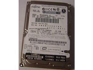 FUJITSU Mobile MHT2040AH - Hard drive - 40 GB - internal - 25 - ATA-100 - 5400 rpm - buffer 8 MB FUJITSU Mobile MHT2040AH - Hard drive - 40 GB - internal - 25 - ATA-100 - 5400 rpm - buffer 8 MB