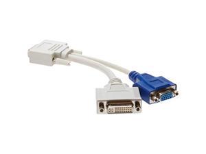 WYSE 920302-02L DVI-I Dual Link to DVI & VGA Video Adapter Splitter Cable VXOL/LE