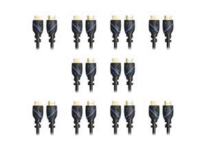 10ft (3M) High Speed HDMI Cable Male to Male with Ethernet Black (10 Feet/3 Meters) Supports 4K 30Hz 3D 1080p and Audio Return CNE58901 (10 Pack) 10ft (3M) High Speed HDMI Cable Male to Male with Ethernet Black (10 Feet/3 Meters) Supports 4K 30Hz 3D 1080p and Audio Return CNE58901 (10 Pack)