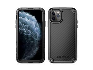 Pelican iPhone 11 Pro Max Case Shield Case - Military Grade Drop Tested - with Kevlar Brand fibers TPU Polycarbonate Protective Case for Apple iPhone 11 Pro Max (Black)
