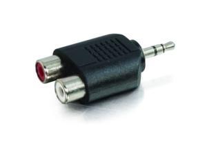 C2G/Cables to Go 40645 35mm Stereo Male To Dual RCA Female Audio Adapter TAA Compliant