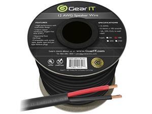 12 AWG CL3 OFC Outdoor Speaker Wire GearIT Pro Series 12 Gauge (100 Feet / 3048 Meters/Black) Oxygen Free Copper UL CL3 Rated for Outdoor Direct Burial and in-Wall Installation Speaker Cable 12 AWG CL3 OFC Outdoor Speaker Wire GearIT Pro Series 12 Gauge (100 Feet / 3048 Meters/Black) Oxygen Free Copper UL CL3 Rated for Outdoor Direct Burial and in-Wall Installation Speaker Cable