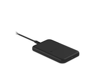 mophie Charge Force Wireless Charge Pad - Qi Wireless Charging for Apple iPhone X iPhone 8 iPhone 8 Plus and Qi Enabled Smartphones and Juice Packs - Black