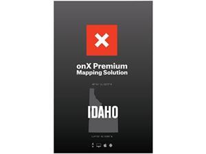 onX Idaho Hunting Map for Garmin GPS - Hunt Chip with Public & Private Land Ownership - Hunting Units - Includes Premium Membership for onX Hunting App for iPhone Android & Web