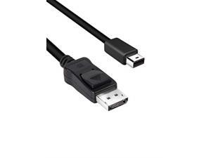 Club3D CAC-1115 Mini DisplayPort to DisplayPort 14/HBR3 Cable Male/Male HDR Support 2 Meter/656 Feet Black Vesa Certified Club3D CAC-1115 Mini DisplayPort to DisplayPort 14/HBR3 Cable Male/Male HDR Support 2 Meter/656 Feet Black Vesa Certified