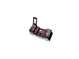 Cameo Snake Exclusive Makeup Gift Set B 5 Layers of Eyeshadows Lip-Glosses Powders Blushes Creamy Foundation Brush and Mirror