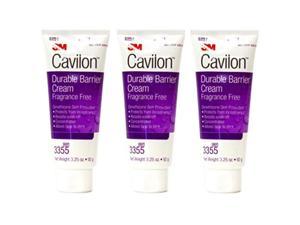 3M Cavilon Durable Barrier Cream - Fragrance Free - 325 ounces (92g) Tube - Pack of 3
