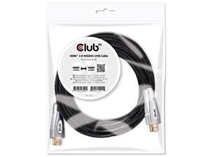 club3D club 3D HDMI 2.0 4K60Hz UHD cable 5M/16.4Ft Male (cAc-2312) club3D club 3D HDMI 2.0 4K60Hz UHD cable 5M/16.4Ft Male (cAc-2312)