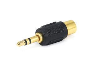 Monoprice 3.5mm TRS Stereo Plug to RCA Jack Adapter, Gold Plated