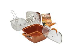 inventel spmc 2 spmc02 square copper pan pro, 9 1/2" inventel spmc 2 spmc02 square copper pan pro, 9 1/2"