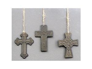 Set of 3 Small Cast Iron Cross Wall Hanging Plaque Decorative Wall Art Ornament Set of 3 Small Cast Iron Cross Wall Hanging Plaque Decorative Wall Art Ornament