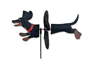 petite spinner  black dachshund