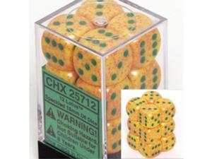 CHX 25112 Ten Sided Die d10 Set 10 Chessex Dice Sets:Lotus Speckled 