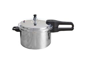 IMUSA USA A417-80801W Stovetop Aluminum Pressure cooker 7.0-Quart,Silver