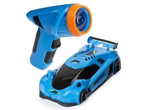 air hogs, zero gravity laser-guided real wall climbing remote control race car, blue
