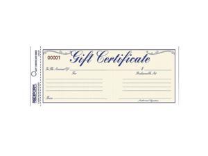 Rediform Rediform Gift Certificates w/Envelopes (RED98002) Rediform Rediform Gift Certificates w/Envelopes (RED98002)