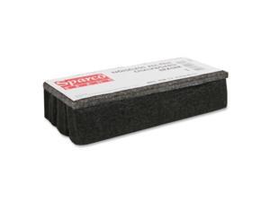 Sparco SPR1 Chalkboard Eraser All-Felt Dustless Black Sparco SPR1 Chalkboard Eraser All-Felt Dustless Black