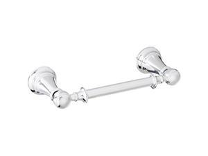 Moen YB8408cH Weymouth Double Post Pivoting Toilet Paper Holder, chrome