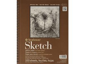 Strathmore Series 400 Sketch Pads 9 In. X 12 In. - 2 pack - 100 Pgs Each Strathmore Series 400 Sketch Pads 9 In. X 12 In. - 2 pack - 100 Pgs Each