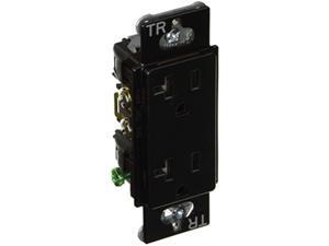Lutron ScRS-20-TR-MN Satin colors 20-Amp Duplex Tamper Resistant Receptacle, Midnight Lutron ScRS-20-TR-MN Satin colors 20-Amp Duplex Tamper Resistant Receptacle, Midnight