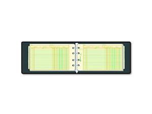 Rediform 63453 1" 4-Ring Ledger Binder with 100 Mini-Ledger Sheets and A-Z Index 5" x 8.5" (Black) Rediform 63453 1" 4-Ring Ledger Binder with 100 Mini-Ledger Sheets and A-Z Index 5" x 8.5" (Black)