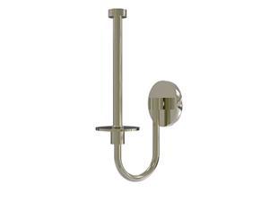 Allied Brass 1024U-PNI Skyline Collection Upright Tissue Toilet Paper Holder Polished Nickel