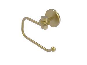 Allied Brass 7124ET-SBR Satellite Orbit One Collection Euro Style Tissue Twisted Accents Toilet Paper Holder Satin Brass