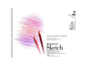 Strathmore (25-511 200 Series Sketch Pad, 11"x14", 100 Sheets Strathmore (25-511 200 Series Sketch Pad, 11"x14", 100 Sheets