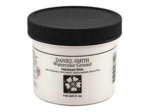 DANIEL SMITH 284055013 Watercolor gound, 4oz, Pearlescent White DANIEL SMITH 284055013 Watercolor gound, 4oz, Pearlescent White