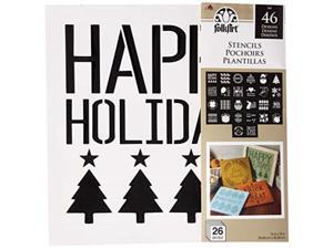 FolkArt Holiday Value Stencil Pack FolkArt Holiday Value Stencil Pack