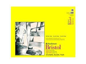 Strathmore 300 Series Bristol Smooth Pad, 19"x24" Tape Bound, 20 Sheets Strathmore 300 Series Bristol Smooth Pad, 19"x24" Tape Bound, 20 Sheets