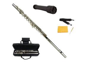 Merano Silver Flute with Carrying case Merano Silver Flute with Carrying case
