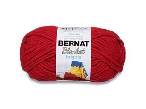 Bernat Blanket Brights Fabric Race Car Red Bernat Blanket Brights Fabric Race Car Red