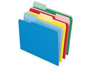 50993 Pendaflex Translucent Poly File Jackets 5/Pack Assorted Colors Legal Size 