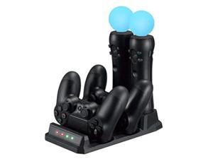 PS4 PS Move Controller Charger PS4 Controller Charge Station 4 in 1 Charging Dock Charger Stand Fast Charging for PS4 Controller Play Station PS4 Slim Pro PS VR (Charging Stand for PS 4) PS4 PS Move Controller Charger PS4 Controller Charge Station 4 in 1 Charging Dock Charger Stand Fast Charging for PS4 Controller Play Station PS4 Slim Pro PS VR (Charging Stand for PS 4)