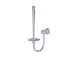 Allied Brass MA-24U-SCH Mambo Collection Upright Tissue Toilet Paper Holder Satin Chrome
