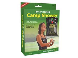non-toxic PVC Camp Shower stores enough water for three to four showers. Compact and easy to use