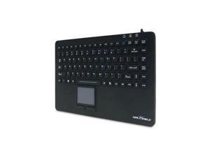 Seal Shield S87P2 Seal Shield Seal Touch Keyboard - Cable Connectivity - USB, PS/2 Interface - 87 KeyTouchPad - Compatible with Computer - Industrial Silicon Rubber - Black Seal Shield S87P2 Seal Shield Seal Touch Keyboard - Cable Connectivity - USB, PS/2 Interface - 87 KeyTouchPad - Compatible with Computer - Industrial Silicon Rubber - Black