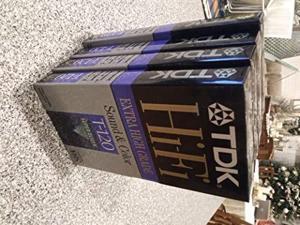 TDK T120HF Hi-Fi VHS Tape (120 Minutes) TDK T120HF Hi-Fi VHS Tape (120 Minutes)
