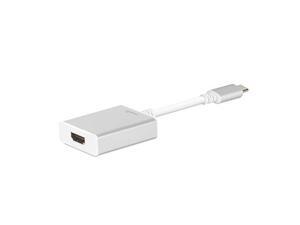 Moshi USB-C to HDMI Adapter Supports 4K/60Hz, for The New Macbook pro, Chromebook Pixel and More - Silver Moshi USB-C to HDMI Adapter Supports 4K/60Hz, for The New Macbook pro, Chromebook Pixel and More - Silver