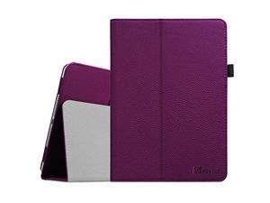 iPad Air 2 Case - Fintie Slim Fit Leather Folio Cover with Auto Sleep / Wake Feature, Purple iPad Air 2 Case - Fintie Slim Fit Leather Folio Cover with Auto Sleep / Wake Feature, Purple