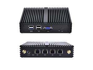 Qotom Mini PC with 8GB RAM 64GB SSD 4 Intel LAN Port VGA 4 USB Port celeron j1900 Processor Quad core 2 GHz Fanless Mini PC j1900 Qotom Mini PC with 8GB RAM 64GB SSD 4 Intel LAN Port VGA 4 USB Port celeron j1900 Processor Quad core 2 GHz Fanless Mini PC j1900