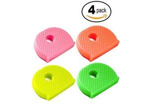 Lucky Line Vinyl Key Identifier Cap, Assorted Neon Colors (4-Pack) 16506 Lucky Line Vinyl Key Identifier Cap, Assorted Neon Colors (4-Pack) 16506